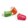 Temperówka KEYROAD Twist, plastikowa, pojedyńcza, z gumką, pakowane na displayu, mix kolorów, Temperówki, Artykuły do pisania i korygowania
