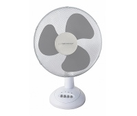 Desktop fan ESPERANZA Chinook, 30cm, white-gray, Fans, Office equipment