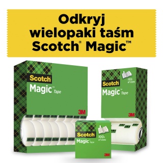 taśma, tasma, klejenie, klejaca, taśma klejąca, scotch, TAŚMA, TASMA, Tasma, SCOTCH, rolka, łączenia, klejenia, przyklejania, zestaw promocyjny, PROMOCJA, promocja, Magic, magic, MAGIC, 8-1933R14 TPR