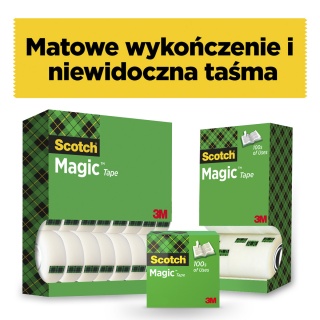 taśma, tasma, klejenie, klejaca, taśma klejąca, scotch, TAŚMA, TASMA, Tasma, SCOTCH, rolka, łączenia, klejenia, przyklejania, zestaw promocyjny, PROMOCJA, promocja, Magic, magic, MAGIC, 8-1933R14 TPR