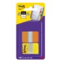 Post-It 686-OY-EU 25.4 x 38.1 mm Index Strong Medium in A Plastic Dispenser - Assorted Colour