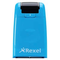 Rolka maskująca dane REXEL ID Guard, niebieska, Bezpieczeństwo, Drobne akcesoria biurowe