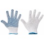 Rękawice Plover, montażowe, rozm. 9, biało-niebieskie