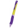 Długopis automatyczny KEYROAD SMOOZZY Writer, 1,0mm., pakowany na displayu, mix kolorów, Długopisy, Artykuły do pisania i korygowania