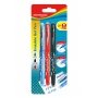 Długopis wymazywalny KEYROAD, 0,7mm, 3 szt., blister, mix kolorów