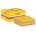 Karteczki samoprzylepne POST-IT® Super Sticky (622-P24SSCOL), 47,6x47,6mm, 18+6x90 kart., mix kolorów, GRATIS