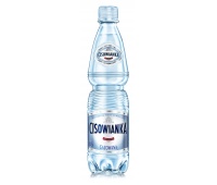 Woda CISOWIANKA, gazowana, butelka plastikowa, 0,5l, Woda, Artykuły spożywcze