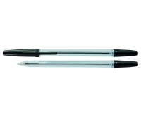 Długopis OFFICE PRODUCTS, 1,0mm, czarny, Długopisy, Artykuły do pisania i korygowania