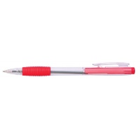 Ballpoint Pen Retractable OFFICE PRODUCTS, 0,7 mm, red