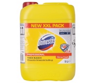 Płyn do czyszczenia toalet DOMESTOS Cytryna, 5l, Środki czyszczące, Artykuły higieniczne i dozowniki