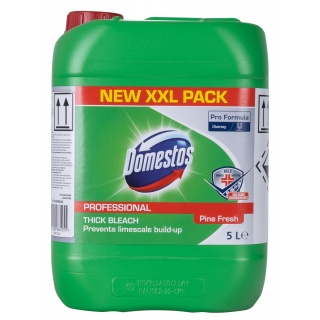 Płyn do czyszczenia toalet DOMESTOS Pine, 5l, Środki czyszczące, Artykuły higieniczne i dozowniki