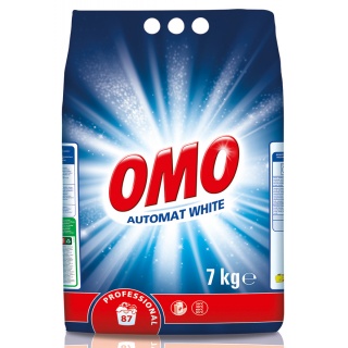 Proszek do prania OMO Diversey, do białych, 7kg, Środki czyszczące, Artykuły higieniczne i dozowniki