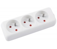 Extension Leads OFFICE PRODUCTS, 3 sockets, 3m, white