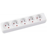 Extension Leads OFFICE PRODUCTS, 5 sockets, 3m, white