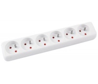 Extension Leads OFFICE PRODUCTS, 6 sockets, 5m, white