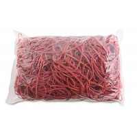Rubber Bands OFFICE PRODUCTS, diameter 130mm, 1,5x1,5mm, 1000g, red