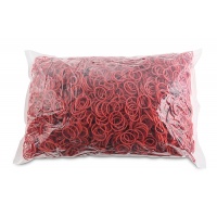 Rubber Bands OFFICE PRODUCTS, diameter 20mm, 1,5x1,5mm, 1000g, red