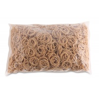 Rubber Bands OFFICE PRODUCTS, diameter 25mm, 1,5x1,5mm, 1000g, natural