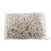 Rubber Bands OFFICE PRODUCTS, diameter 50mm, 1,5x1,5mm, 1000g, white