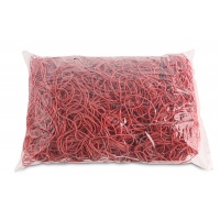 Rubber Bands OFFICE PRODUCTS, diameter 50mm, 1,5x1,5mm, 1000g, red