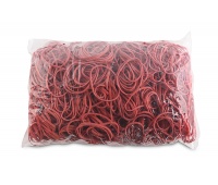 Rubber Bands OFFICE PRODUCTS, diameter 50mm, 1,5x3mm, 1000g, red