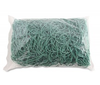 Rubber Bands OFFICE PRODUCTS, diameter 60mm, 1,5x1,5mm, 1000g, green
