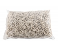 Rubber Bands OFFICE PRODUCTS, diameter 70mm, 1,5x1,5mm, 1000g, white