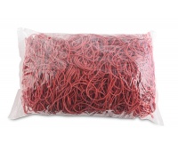 Rubber Bands OFFICE PRODUCTS, diameter 70mm, 1,5x1,5mm, 1000g, red