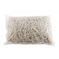 Rubber Bands OFFICE PRODUCTS, diameter 80mm, 1,5x1,5mm, 1000g, white