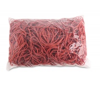 Rubber Bands OFFICE PRODUCTS, diameter 80mm, 1,5x3mm, 1000g, red