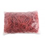 Rubber Bands OFFICE PRODUCTS, diameter 80mm, 1,5x3mm, 1000g, red