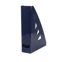 Pojemnik na dokumenty OFFICE PRODUCTS, ażurowy, A4, granatowy, Pojemniki na dokumenty i czasopisma, Archiwizacja dokumentów