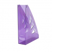 Magazine file OFFICE PRODUCTS, mesh, A4, transparent violet