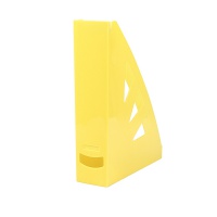 Pojemnik na dokumenty OFFICE PRODUCTS, ażurowy, A4, ż&oacute;łty, Pojemniki na dokumenty i czasopisma, Archiwizacja dokument&oacute;w