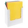 Elasticated File OFFICE PRODUCTS, cardboard, lacquered, A4, 300 gsm, 3 flaps, assorted colors