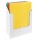 Teczka z gumką OFFICE PRODUCTS Fluo, karton/lakier, A4, 300gsm, 3-skrz., mix kolorów