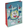 Gift Bag OFFICE PRODUCT, laminated, 20x8x28cm, all-season, assorted designs