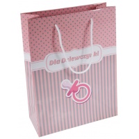 Gift Bag OFFICE PRODUCT, laminated, 24x10x32cm, for kids, assorted designs