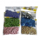 CEKINY 6mm 10g RÓŻNE KOLORY