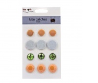 ĆWIEKI 12szt 12-109, Ćwieki, guziki, Art. kreatywne