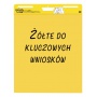 Samoprzylepne arkusze konferencyjne Post-it® Super Sticky, na flipchart, 63,5x76,2cm, do kluczowych wniosków, 3x25 kart., żółte