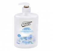 LUKSJA Creamy, Flaxseed & Rice Milk liquid soap, 500ml