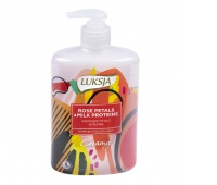 LUKSJA Creamy, Milk & Rose Petal liquid soap, 500ml