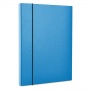 Teczka-pudełko z gumką OFFICE PRODUCTS, PP, A4/40, niebieska, Teczki przestrzenne, Archiwizacja dokumentów