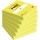 Karteczki samoprzylepne POST-IT® (654N), 76x76mm, 1x100 kart., jaskrawy zielony