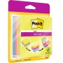 Post-it® Super Sticky Easy Select Cube Assorted Colours, 76 mm x 76 mm
