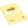 Post-it® Large Notes Canary Yellow™, Lined Pad, 101 mm x 152 mm