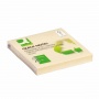 Self-adhesive Pads Q-CONNECT Recycled, 76x76mm, 100 sheets, yellow