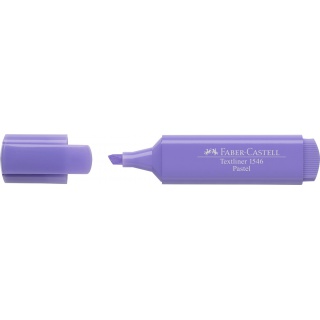 ZAKREŚLACZ 1546 PASTELOWY LILAC FABER-CASTELL, Textmarkery, Artykuły do pisania i korygowania