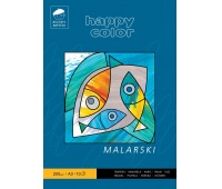 Blok malarski Młody Artysta, A3, 10 ark, 200g, Happy Color, Bloki, Artykuły szkolne